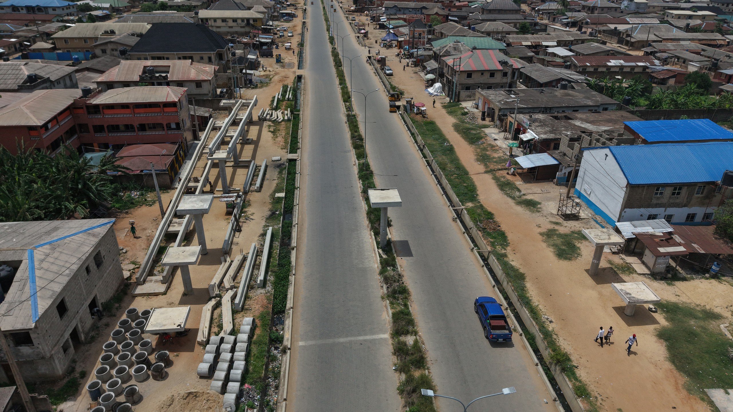 Agric-Isawo-Konu-Arepo Road — construction photograph