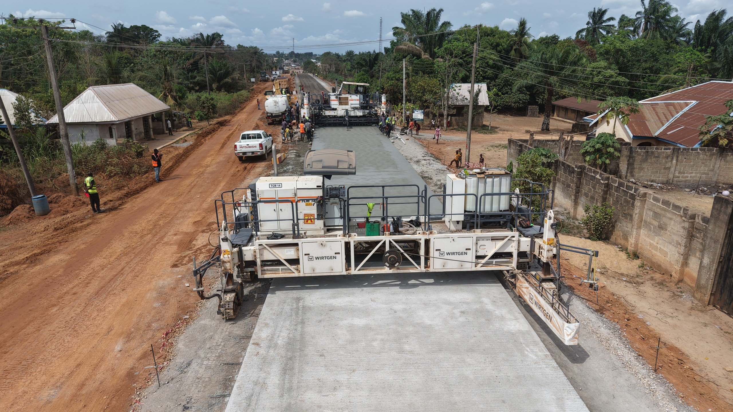 Afikpo-Uturu-Okigwe Road — construction photograph 2