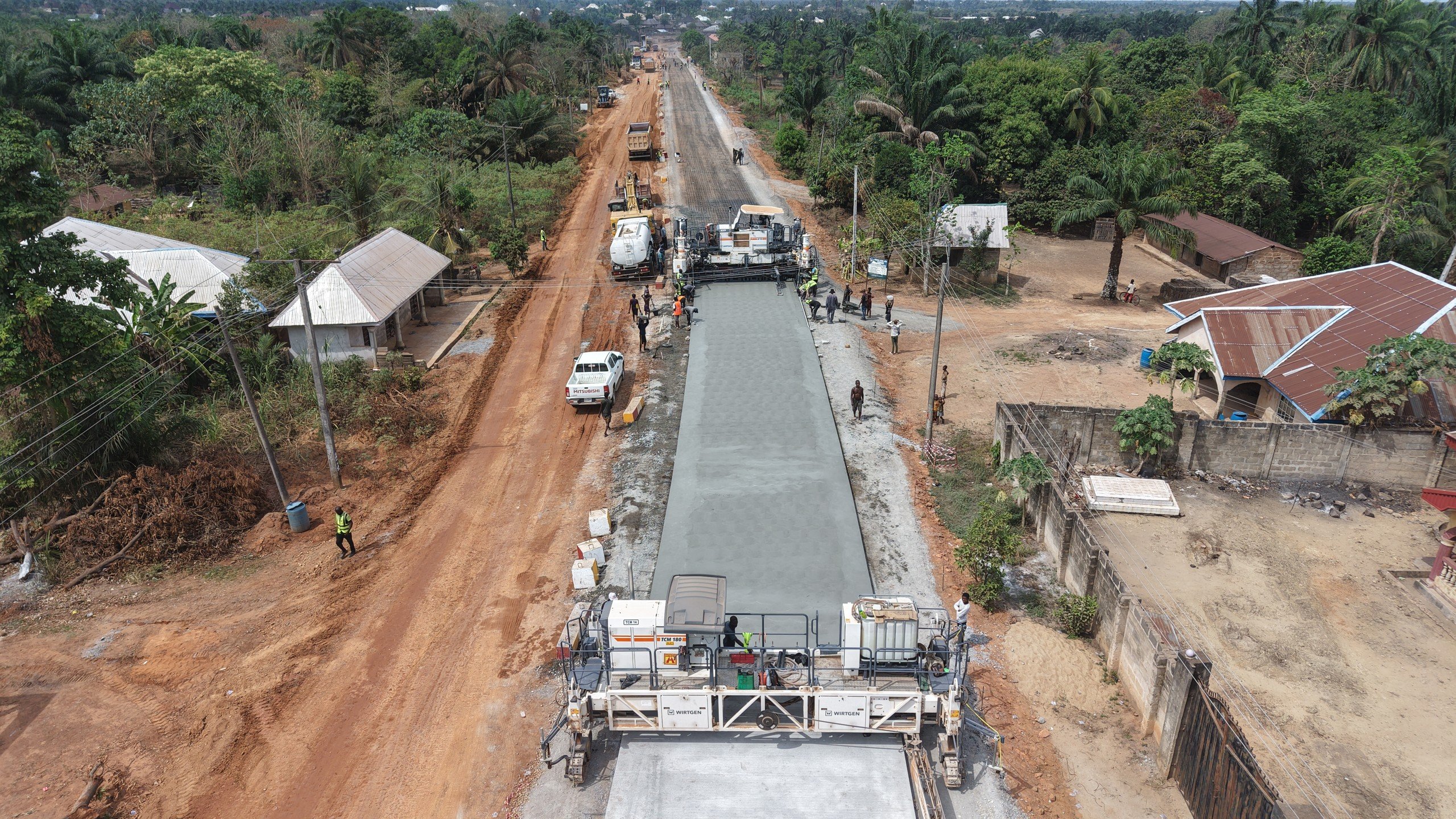 Afikpo-Uturu-Okigwe Road — construction photograph 3
