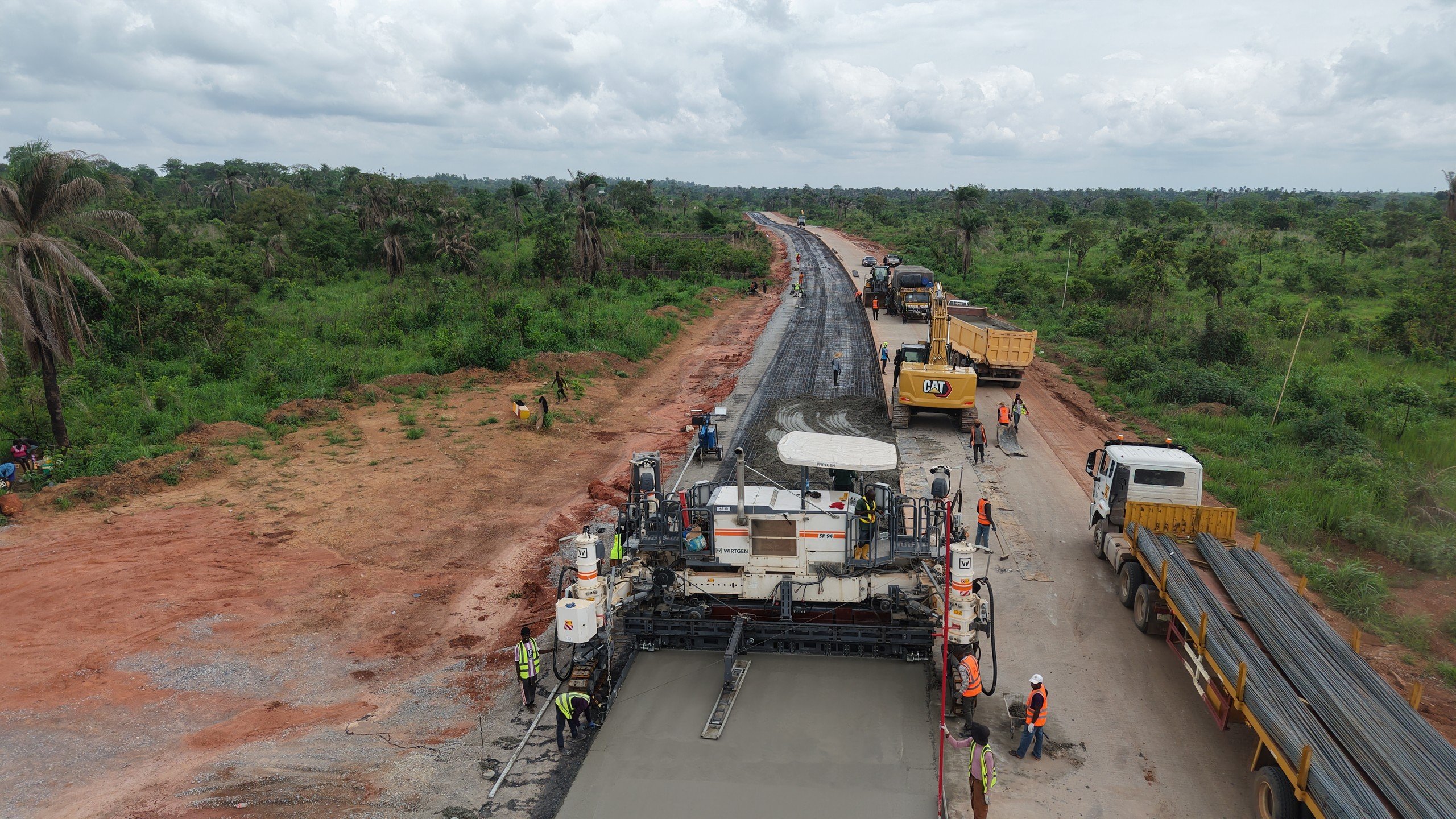 Afikpo-Uturu-Okigwe Road — construction photograph 6