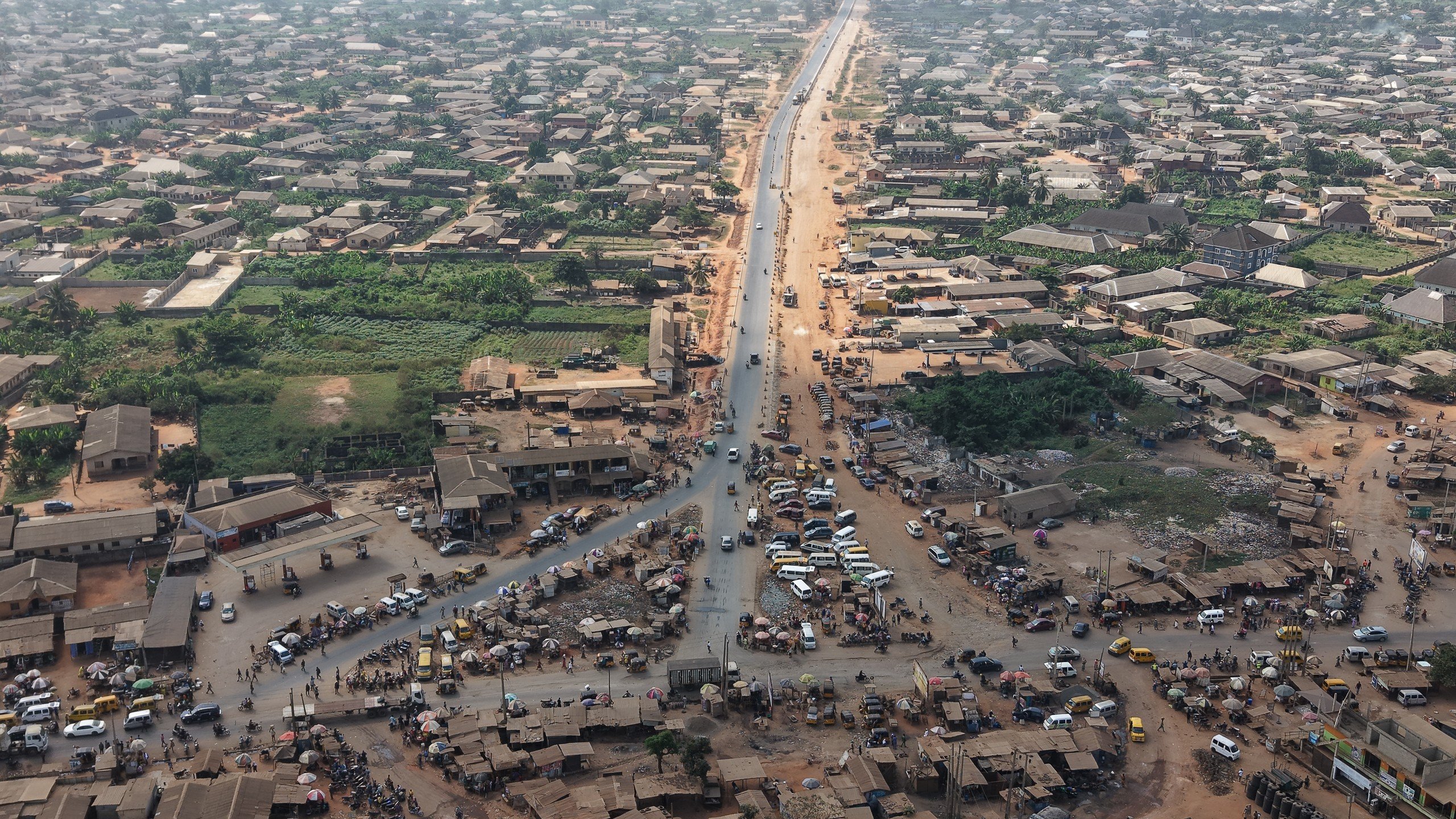 Agbara-Lusada-Atan Road — construction photograph 2