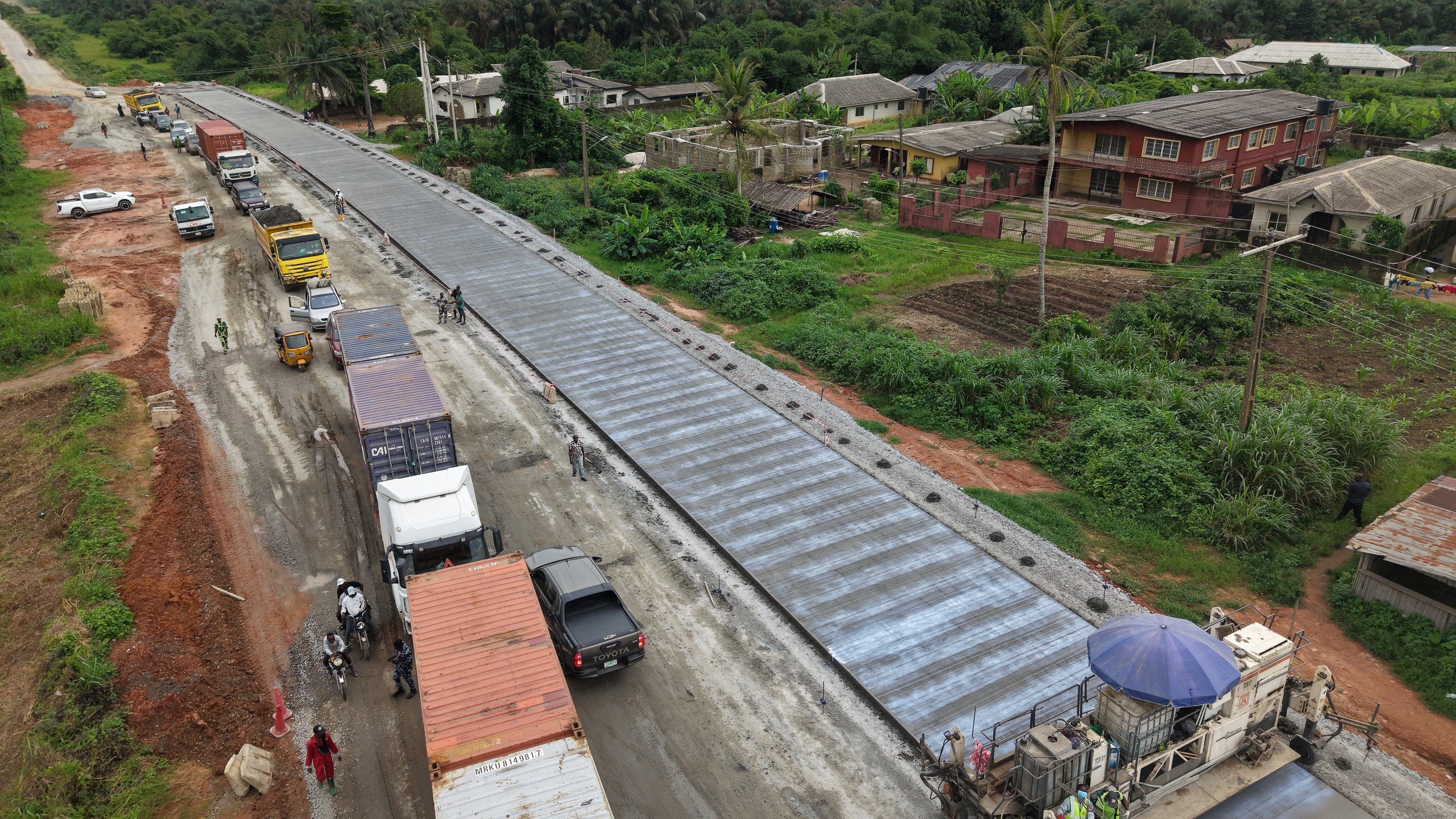 Dangote Deep Sea Port Road — construction photograph 14