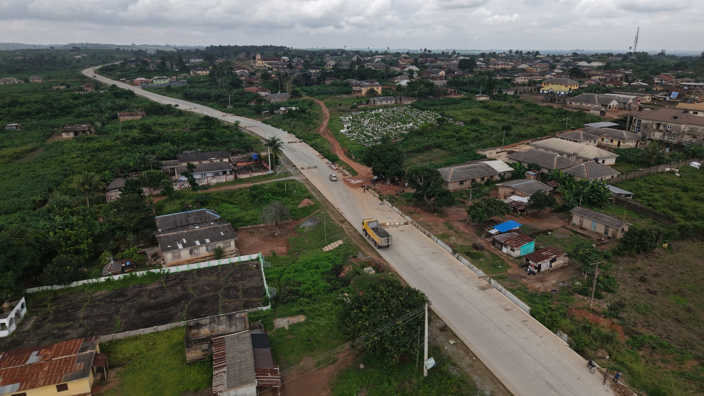 Dangote Deep Sea Port Road — construction photograph 1