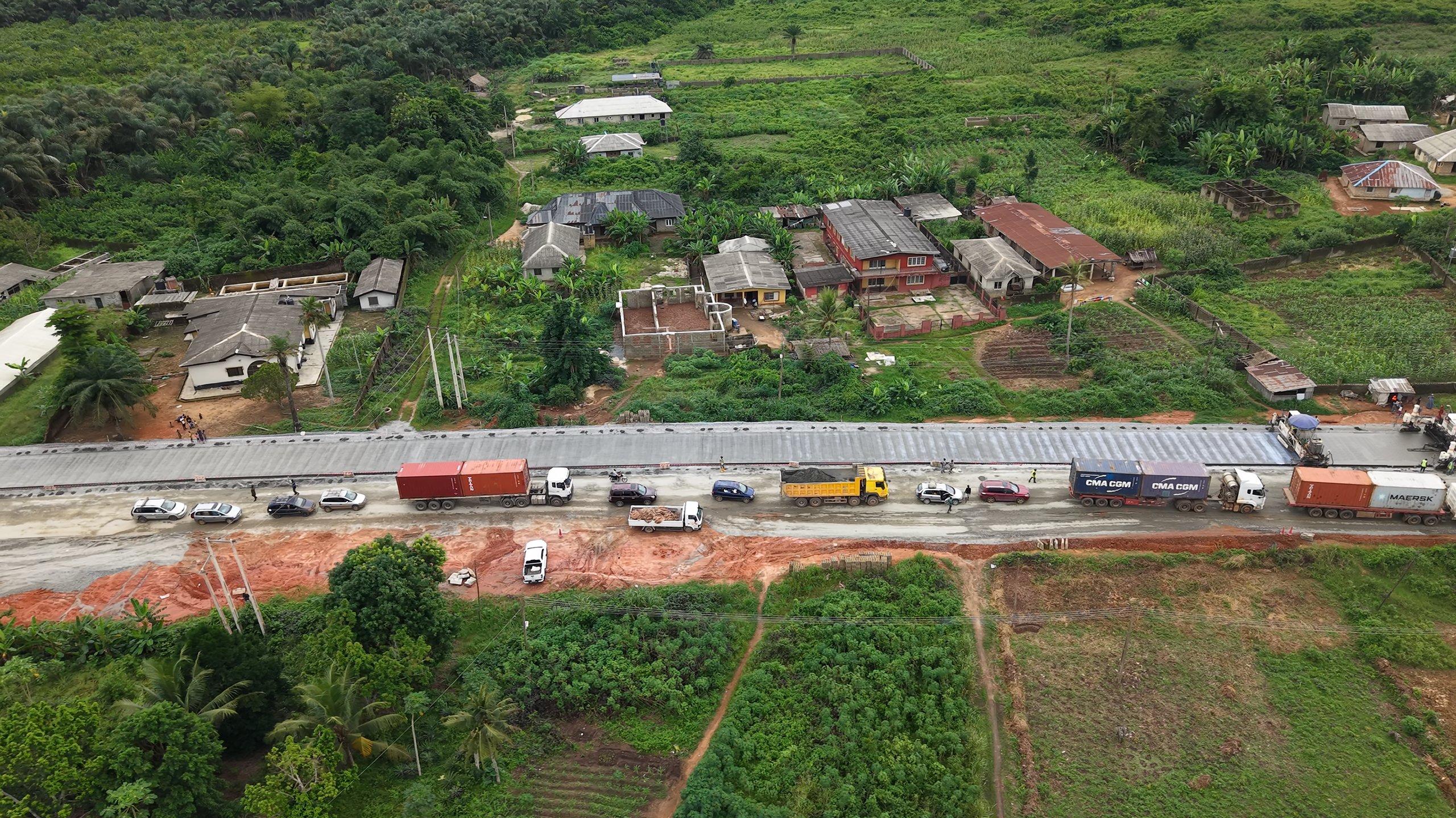 Dangote Deep Sea Port Road — construction photograph 15