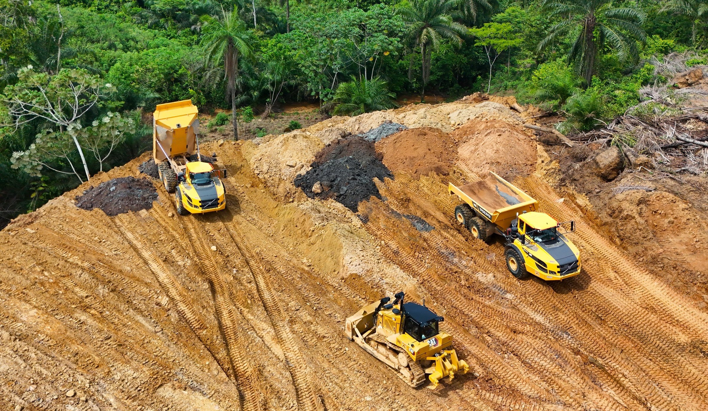 Section 3B Calabar earthworks and red soil cutting