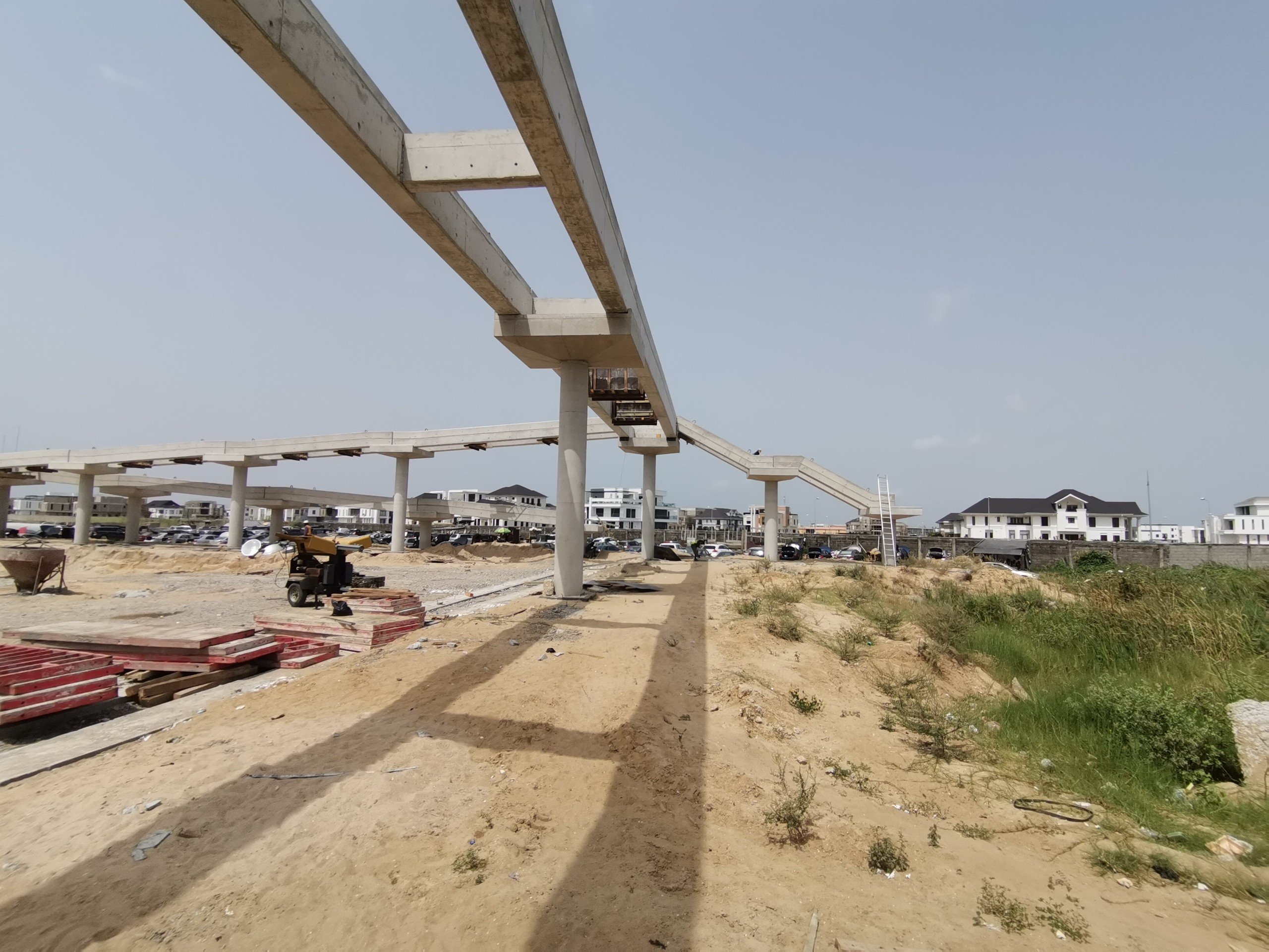 Regional Road, Lekki (Eti-Osa) — construction photograph