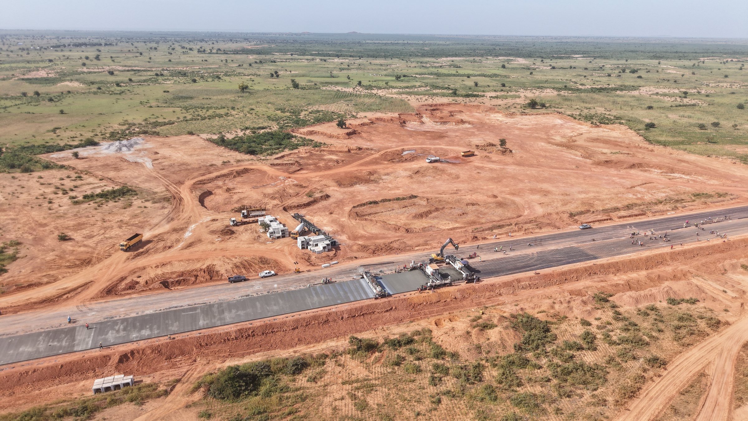 Highway corridor formation works in Kebbi