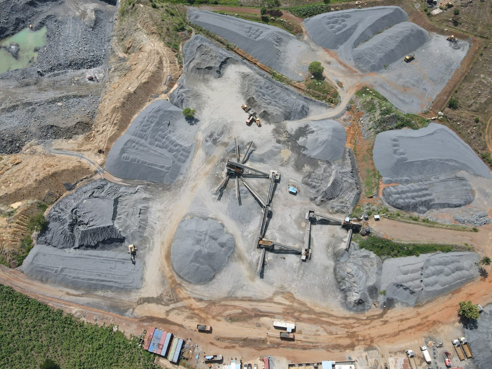 Aggregate Yard