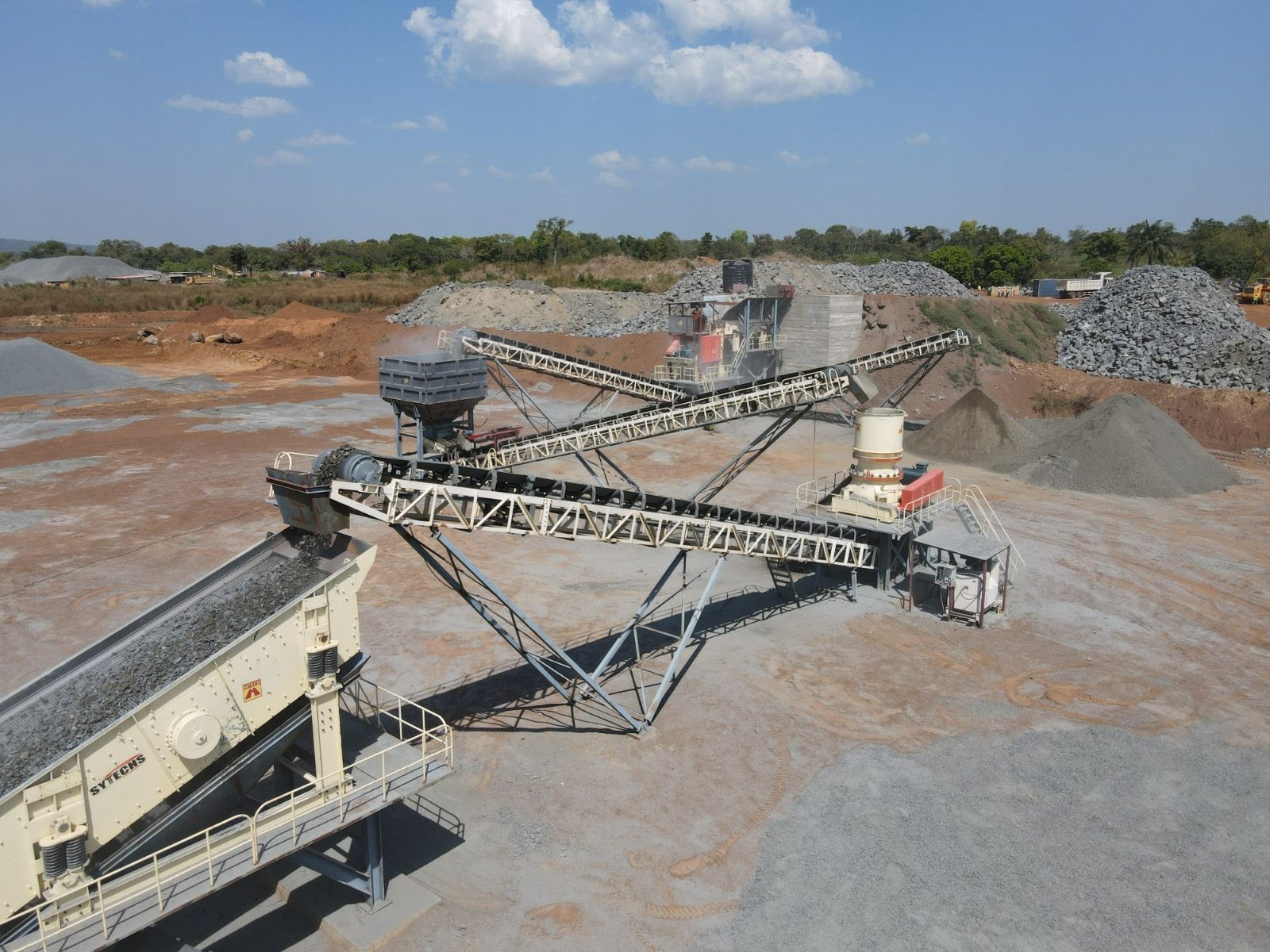 Conveyor Stockpiles